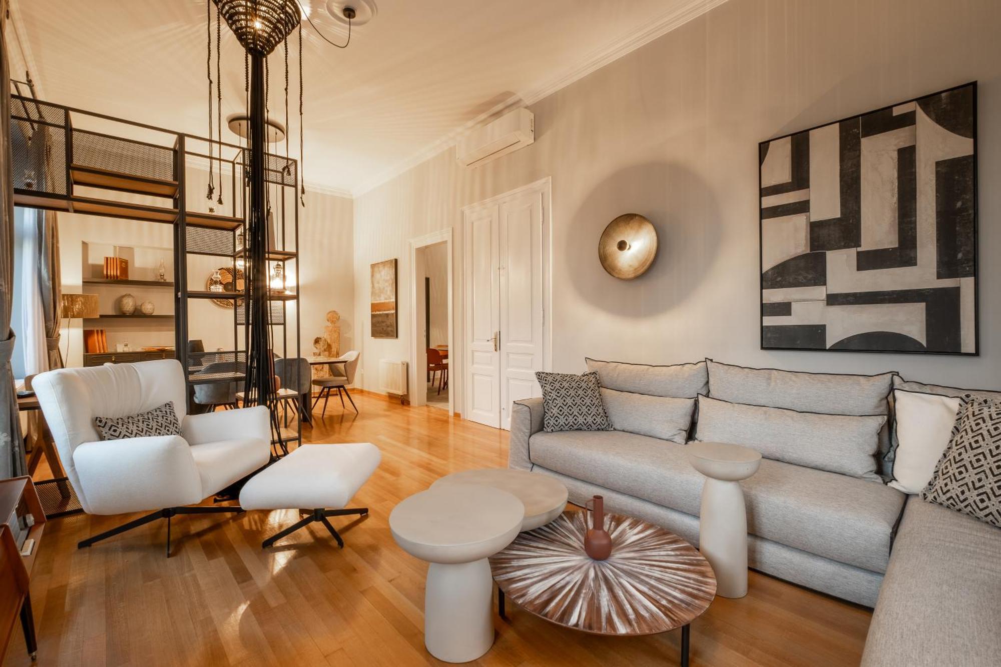 Thiseas Luxury Apartment Aten Exteriör bild